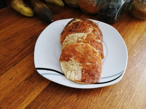Bananowe omleciki